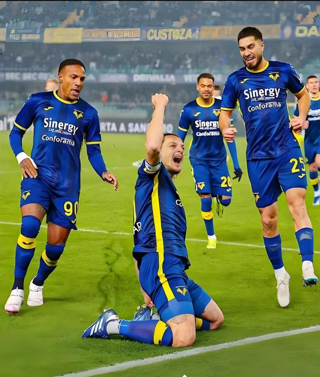 关于维罗纳球员状态神勇，挑战意甲劲旅实力不俗的信息